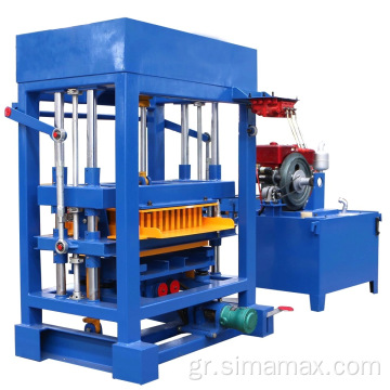 Σκυρόδεμα Manul Green Hollow Block Making Machine 400 * 400 * 60